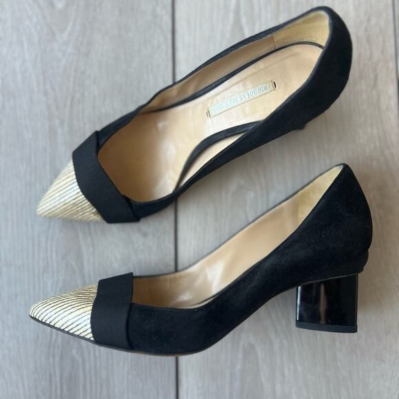 Nicholas Kirkwood Velvet Pointy Low Heel size 36 leather - Picture 1 of 8